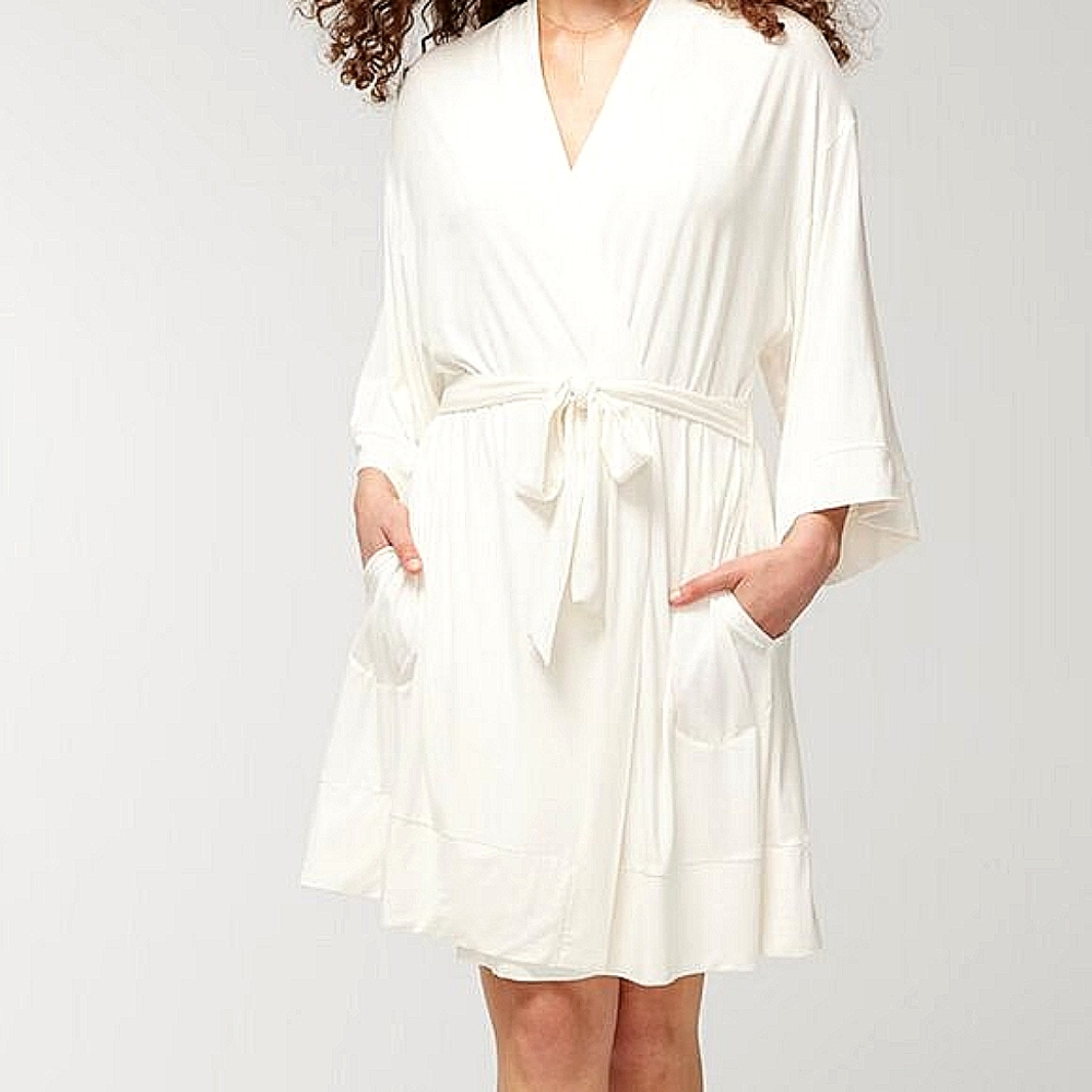 Soma Cool Nights Lace Back Robe size S/M  NWTS